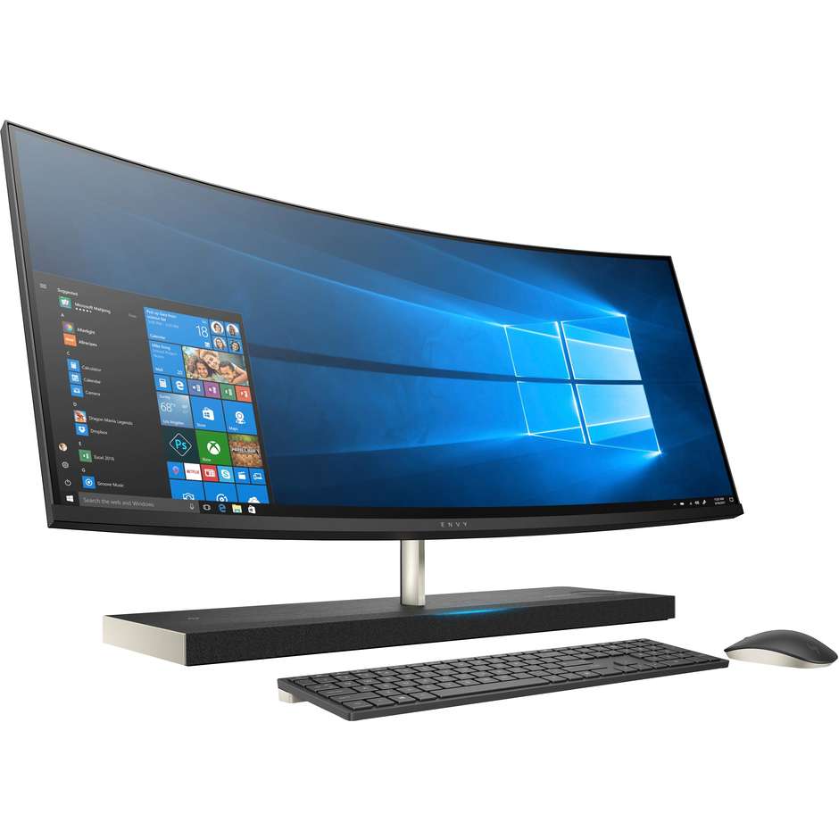 Hp 34-B100NL ENVY Curved Pc All In One Monitor 34" Intel Core i7 Ram 16 GB HDD+SSD 1256 GB Windows 10 Home