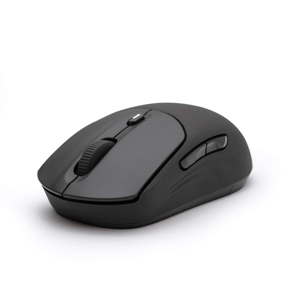 HP 400 Mouse Wireless e Bluetooth Silenzioso Multi-Dispositivo con 4 Tasti Programmabili Regolazione DPI fino a 4000 DPI - Nero