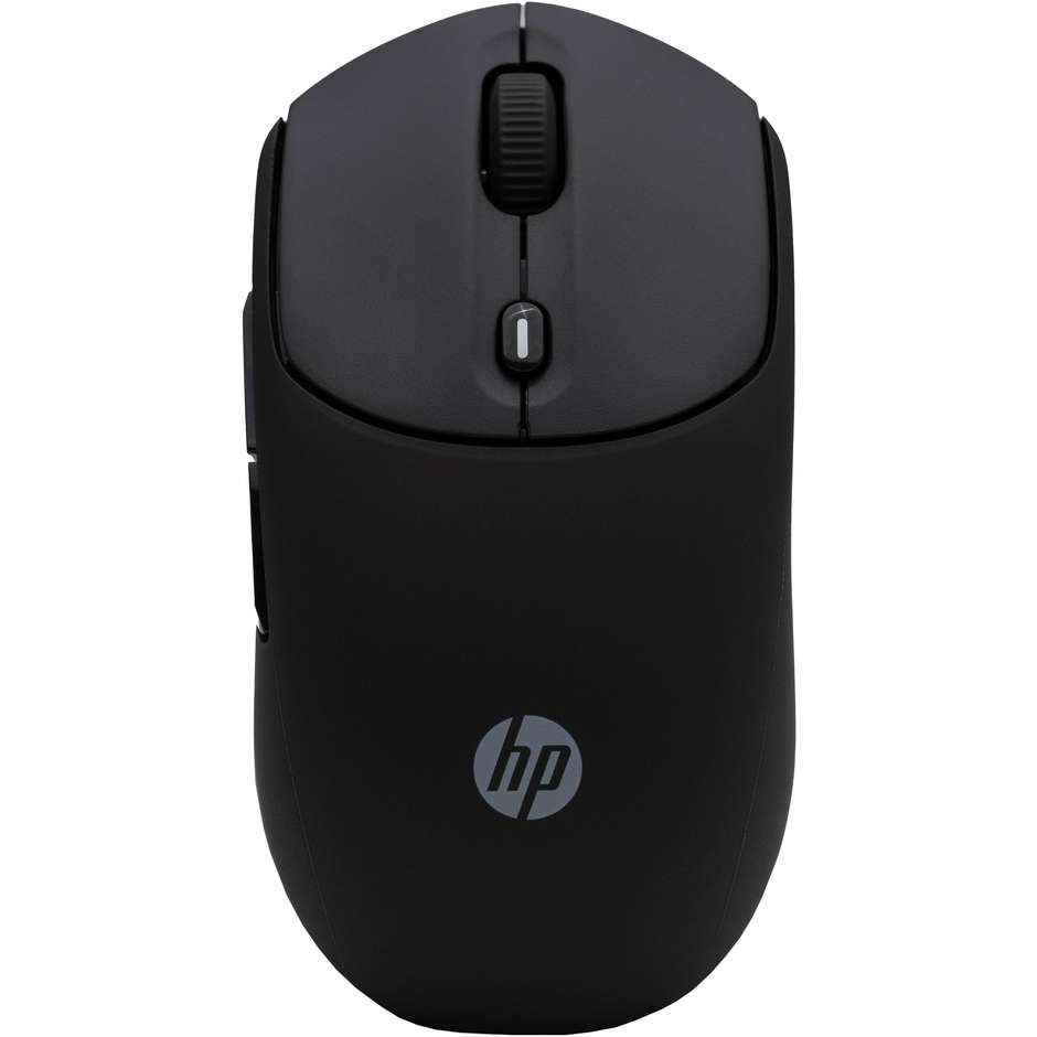 HP 400 Silent Mouse Wireless Bluetooth 5.2 e 2.4 GHz Sensore 6000 DPI Clic Silenzioso Nero