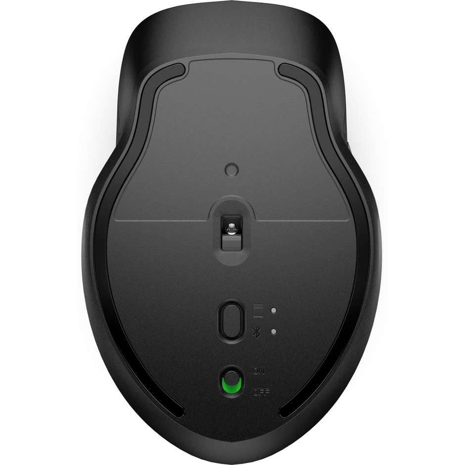 HP 430 Mouse Wireless Multi-Device con 4 Tasti Programmabili Doppia Connessione 2.4GHz e Bluetooth Batteria fino a 24 Mesi - Nero (3B4Q2AA)