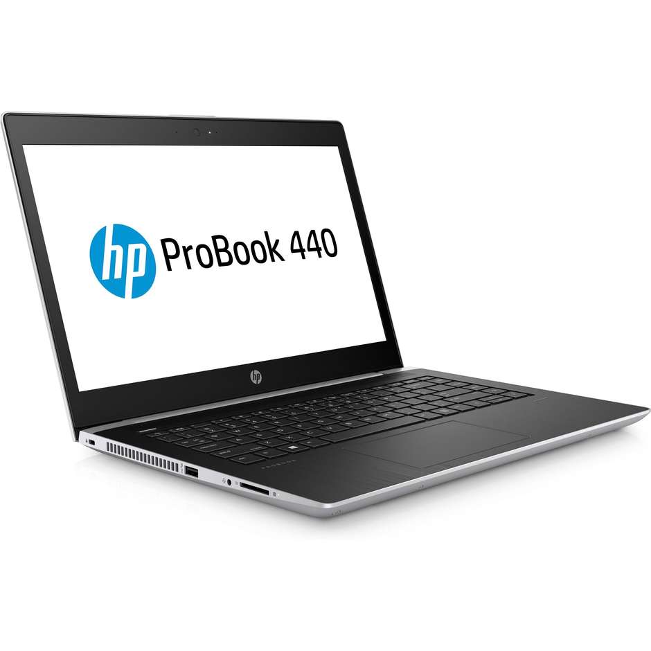HP 440 G5 ProBook Notebook 14" Intel Core i5-7200U Ram 8 GB SSD 256 GB Colore Argento,Nero