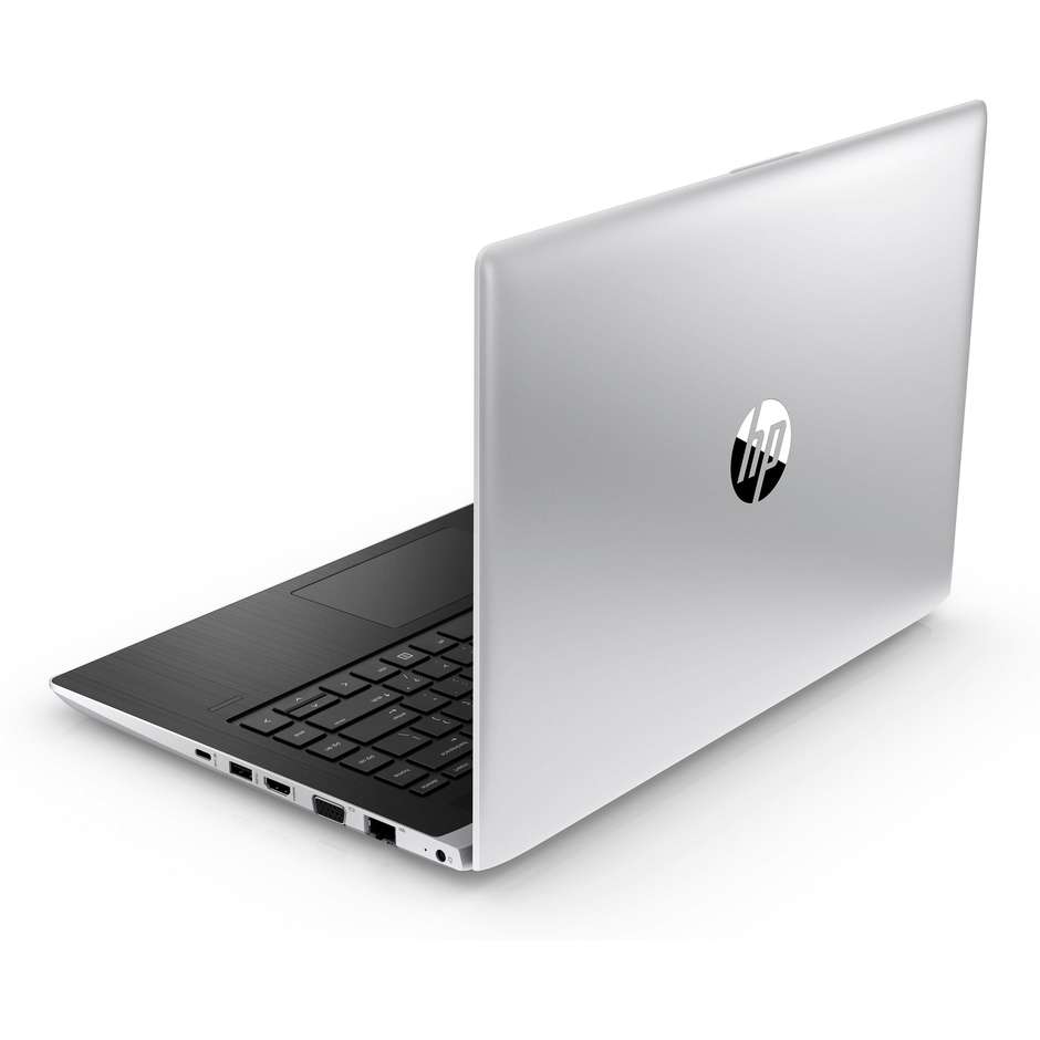HP 440 G5 ProBook Notebook 14" Intel Core i7-8550U Ram 8 GB DDR4 Hard Disk 512 GB SSD Colore Argento