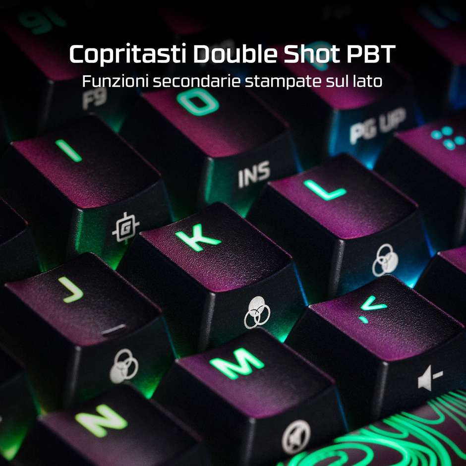 HP 4P5N4AA Tastiera USB Layout Italiano QWERTY Colore Black