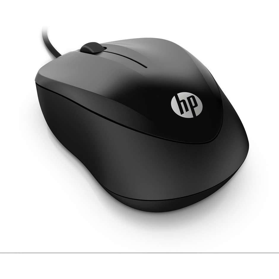 HP 4QM14AA Mouse Ottico USB Type-A 1200 DPI Colore Black