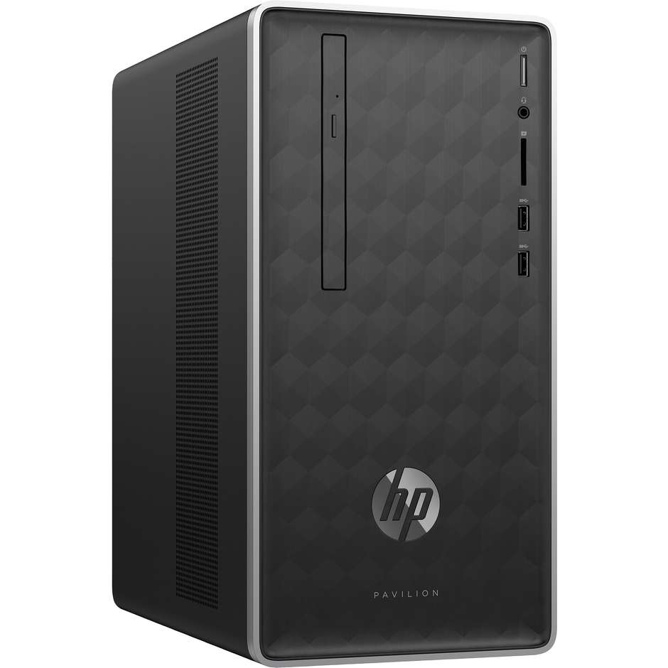 HP 590-p0008nl Pc Desktop AMD A10-9700 Ram 8 GB HDD 1 TB Windows 10 Home