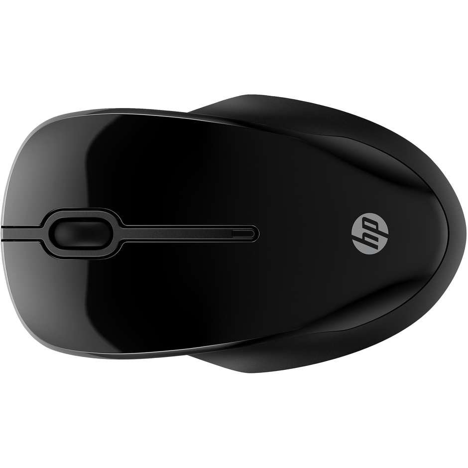 HP 6V2J7AA Mouse Ottico Bluetooth + USB Type-A 1600 DPI Colore Black