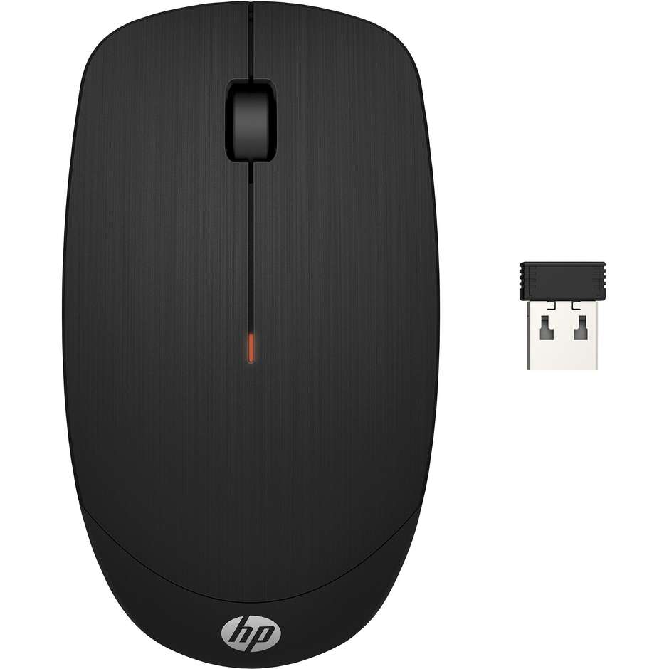 HP 6VY95AA Wireless Mouse X200 Colore Nero