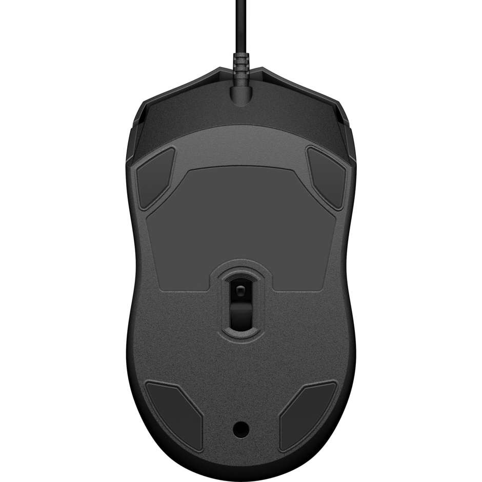 HP 6VY96AA Mouse Ottico USB Type-A 1600 DPI Colore Black