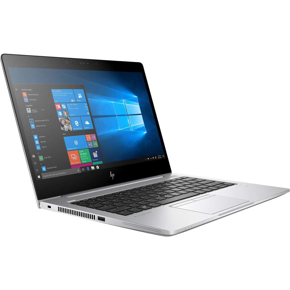 HP 735 G5 Notebook 13,3" Ryzen 3 PRO 2300U Ram 8 GB SSD 256 GB Windows 10 Pro colore Argento