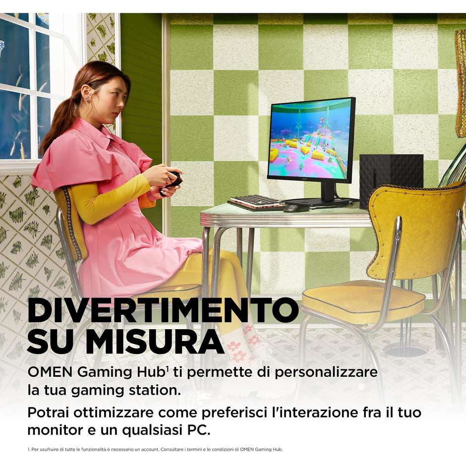 HP 780F9AA Monitor 27" Full HD 400 cd/m² Classe E Colore Nero