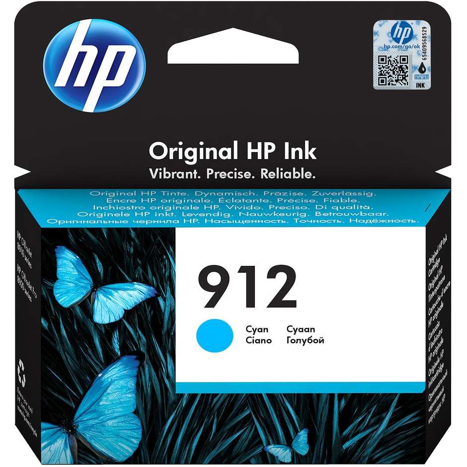 hp 912 cyan original ink blister