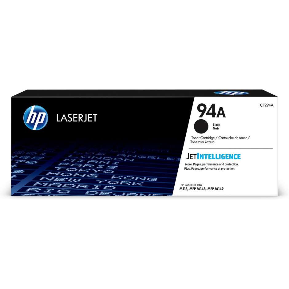HP 94A toner nero originale a resa standard da 1200 pagine, CF294A