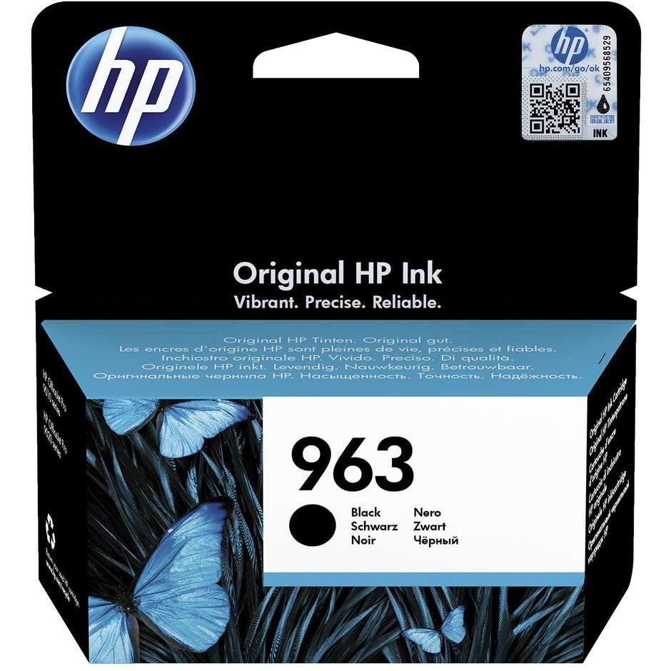 HP 963 Cartuccia Ink-Jet colore nero