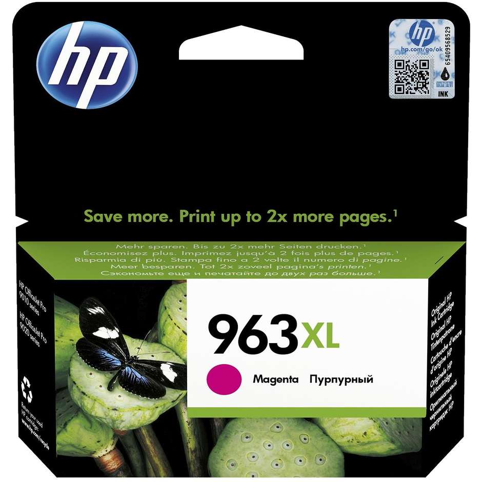 HP 963XL cartuccia magenta originale ad alta capacità da 23,25 ml