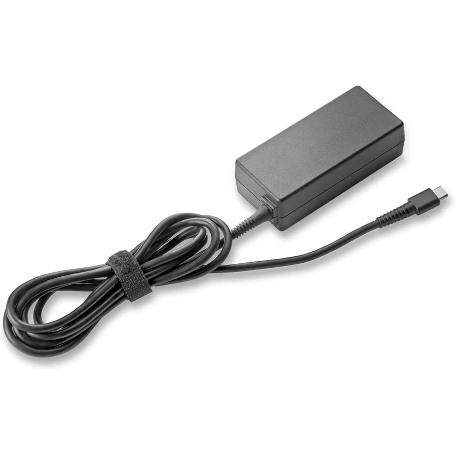 HP Adattatore CA USB-C da 45 W Colore Nero