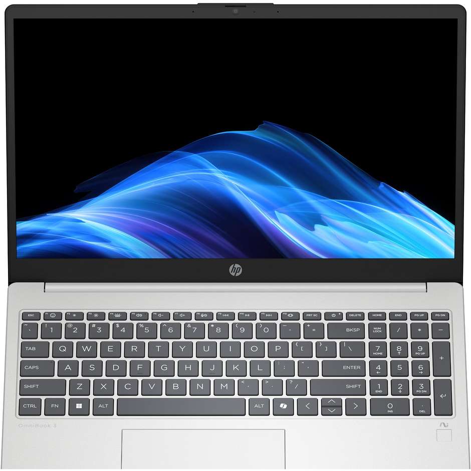 HP AI 15-fd2026nlx Notebook Intel Core Ultra 5 8GB 512GB 15.6" Full HD Argento