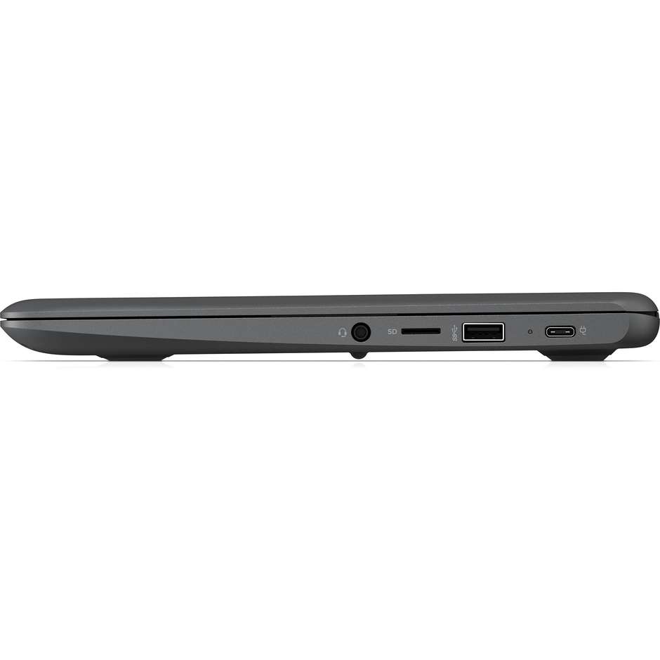 HP Chromebook 11a-nb0001nl Notebook 11.6" HD Intel Celeron N3350 Ram 4 GB eMMC 32 GB Chrome OS colore grigio