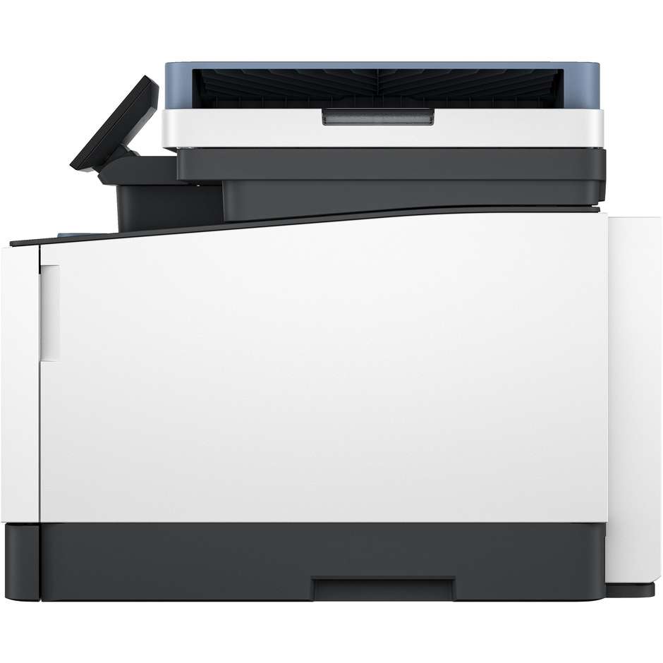 HP Color LaserJet Pro 3302fdw (499Q8F) Stampante Multifunzione Laser a Colori 4-in-1 A4 25 ppm Touchscreen 10.9cm ADF 50 Fogli Fronte/Retro Automatico Wi-Fi Dual Band Ethernet Fax Bianco/Blu