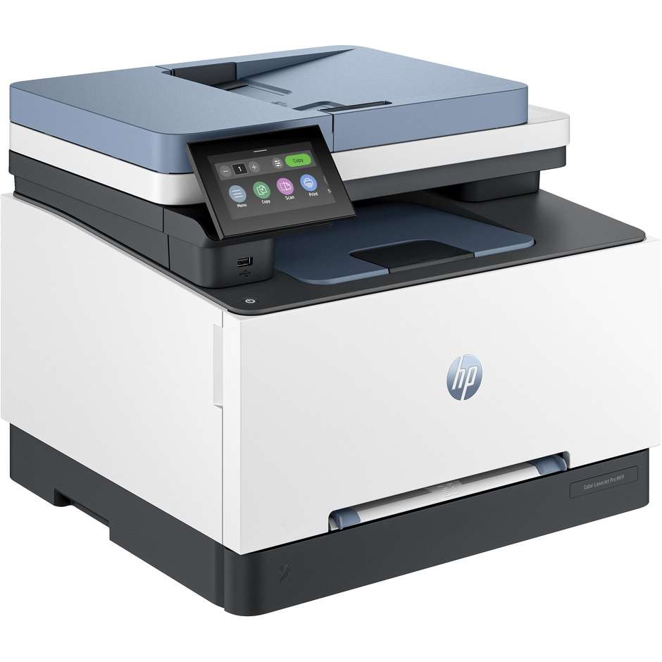 HP Color LaserJet Pro Stampante Multifunzione 4in1 A4 Wi-Fi Colore Bianco, Nero, Blu