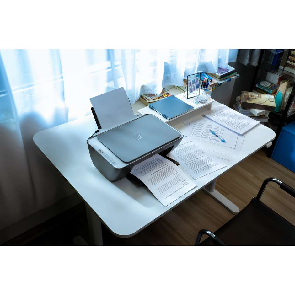 HP DeskJet 2921 multifunzione inkjet a colori A4 con Wi-Fi, grigia