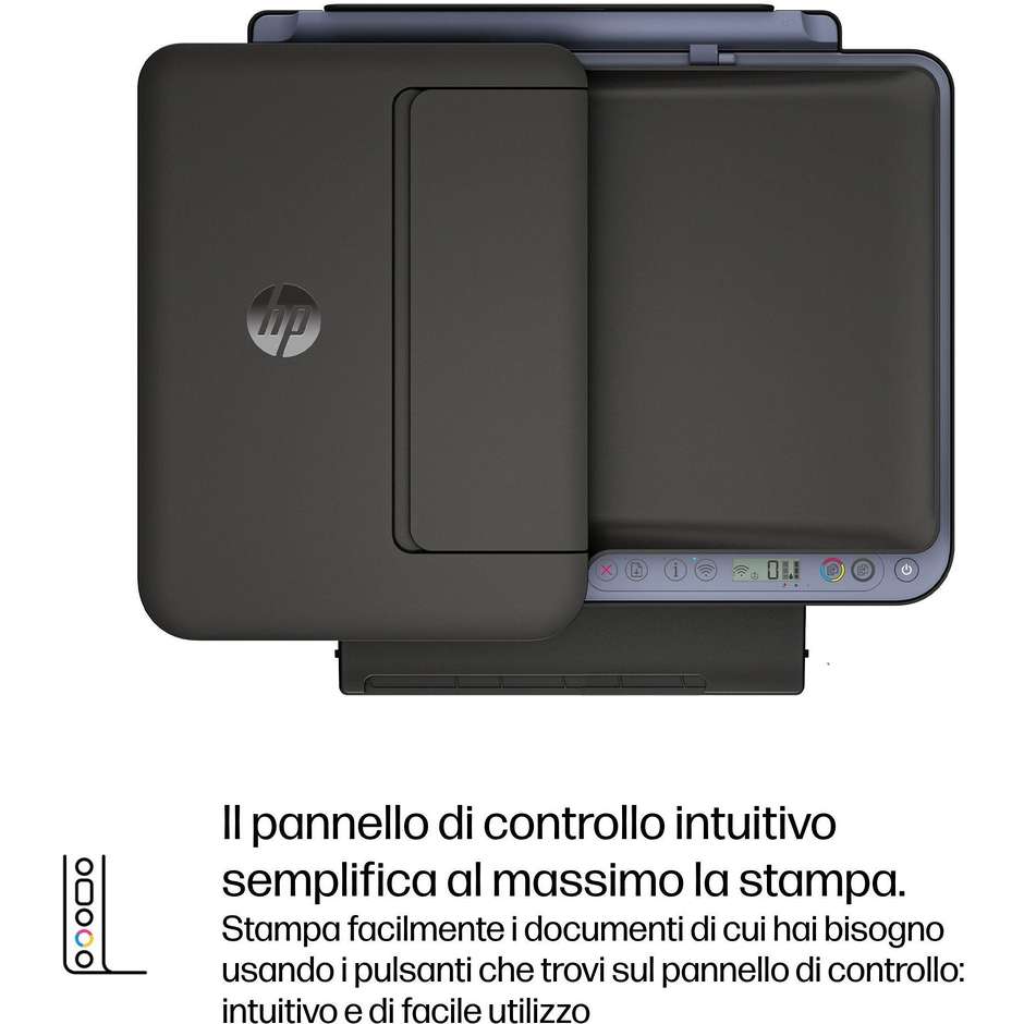 HP DeskJet 4330 (AJ4X9B) Stampante Multifunzione Inkjet 3-in-1 A4 ADF 35 Fogli Wi-Fi con Auto-Reset HP+ Grigio