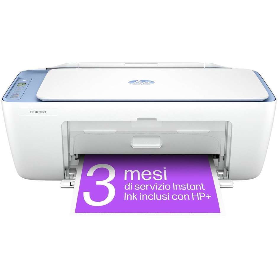 HP DeskJet DJ2822E  Stampante multifunzione 3in1 Wi-Fi Bluetooth A4 Colore Blu