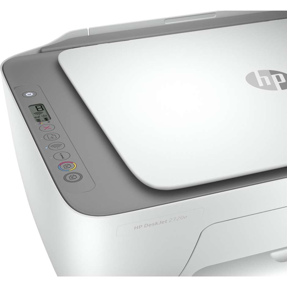 HP DJ2720E Stampante Multifunzione In-Jet Wi-Fi Bluetooth Formato Max A4 colore bianco
