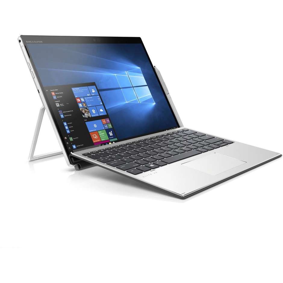 HP Elite X2 G4 Notebook 2-in-1 13,3'' Core i7-10 Ram 16 Gb SSD 512 Gb Windows 10 Pro colore silver