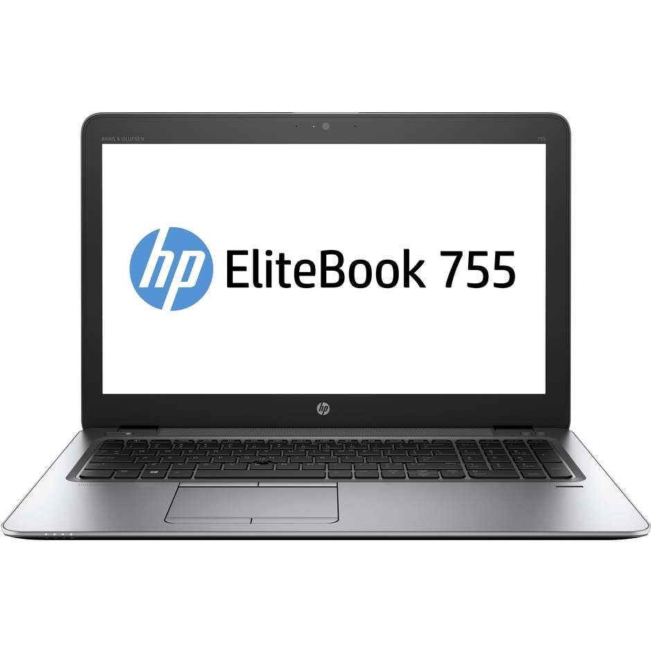 HP EliteBook 755 G4 Notebook Windows 10 Pro SSD 512 GB Ram 16 GB Colore Grigio