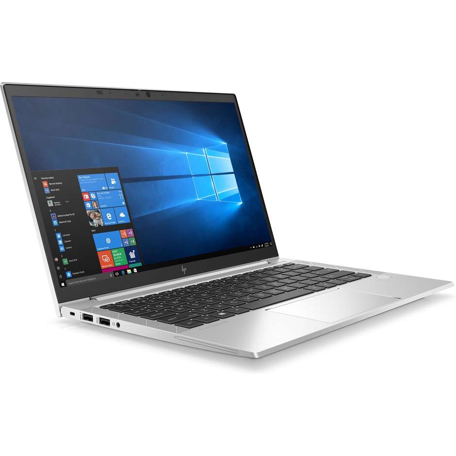 HP Elitebook 830 G7 Notebook 13,3'' FHD Core i7-10 Ram 16 Gb SSD 512 Gb Windows 10 Pro colore silver