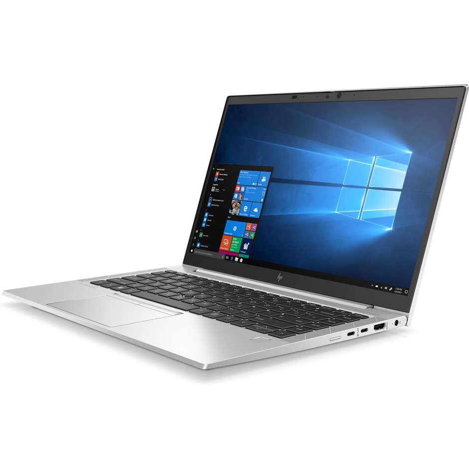 HP EliteBook 845 G7 Notebook 14'' Full HD AMD Ryzen 5 Ram 16 Gb SSD 512 Gb Windows 10 Pro colore grigio