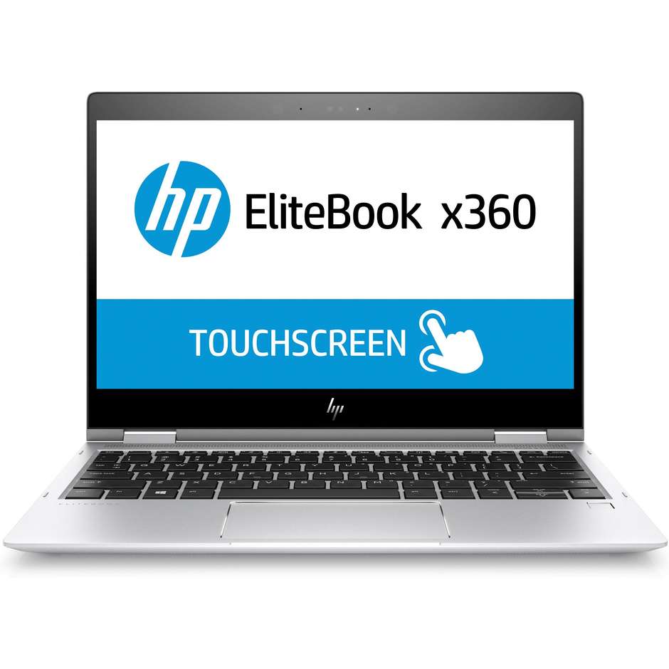 HP EliteBook x360 1020 G2 Notebook 12.5" Intel Core i5-7200U Ram 8 GB SSD 256 GB Windows 10 Professional