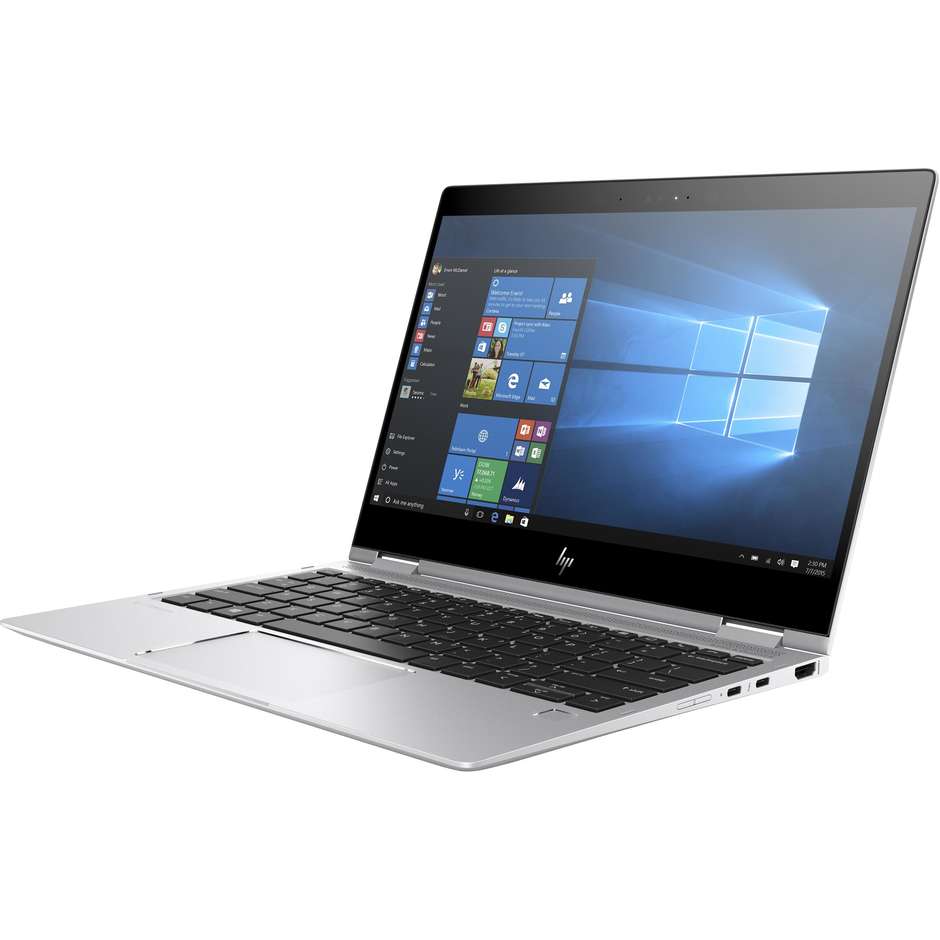 HP EliteBook x360 1020 G2 Notebook 12.5" Intel Core i5-7200U Ram 8 GB SSD 256 GB Windows 10 Professional