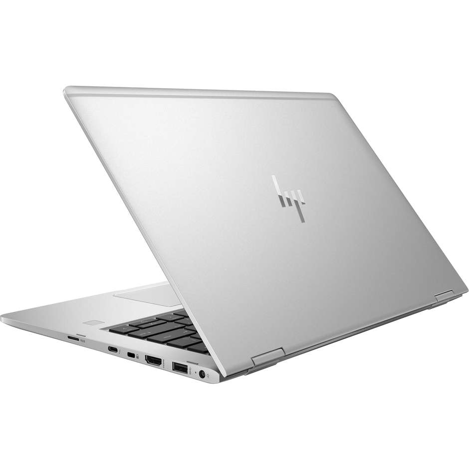 HP EliteBook x360 1030 G2 Notebook Touchscreen 13" Intel Core i7-7600U Ram 16 GB SSD 256 Windows 10 Pro colore Argento