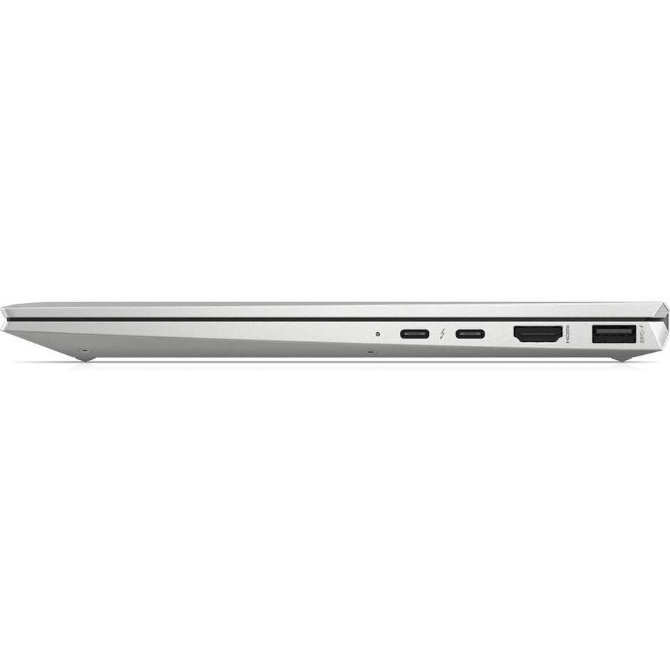 HP Elitebook x360 1030 G8 (4G LTE) Notebook 2-in-1 13,3'' Full HD Intel Core i7-11 Ram 16 Gb SSD 512 Gb Windows 10 Pro colore argento