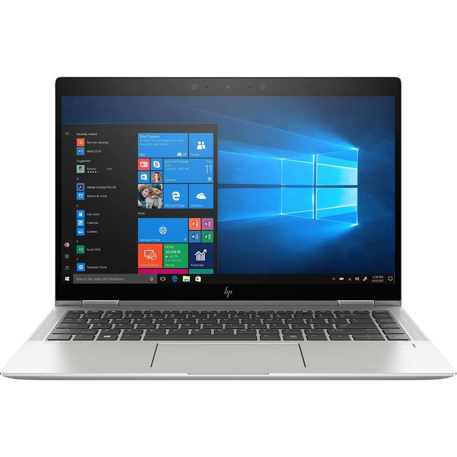 HP EliteBook x360 1040 G6 Notebook 14" Intel Core i5-8265U Ram 8 GB SSD 256 GB Windows 10 Pro