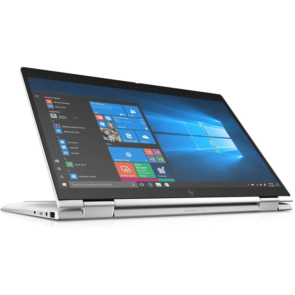 HP EliteBook x360 1040 G6 Notebook 2in1 14" Intel Core i5-8265U Ram 16 GB SSD 512 GB Windows 10 Pro