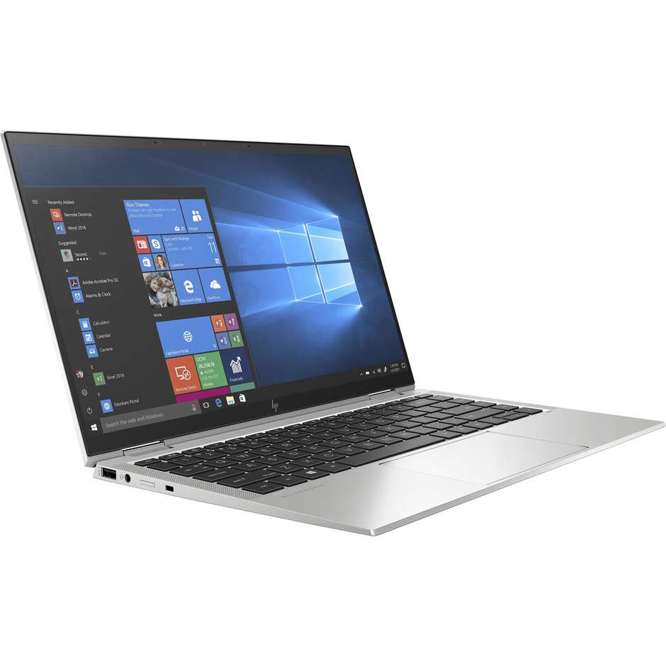 HP Elitebook x360 1040 G7 Notebook 2-in-1 14'' Full HD Core i5-10 Ram 8 Gb SSD 256 Gb Windows 10 Pro colore grigio