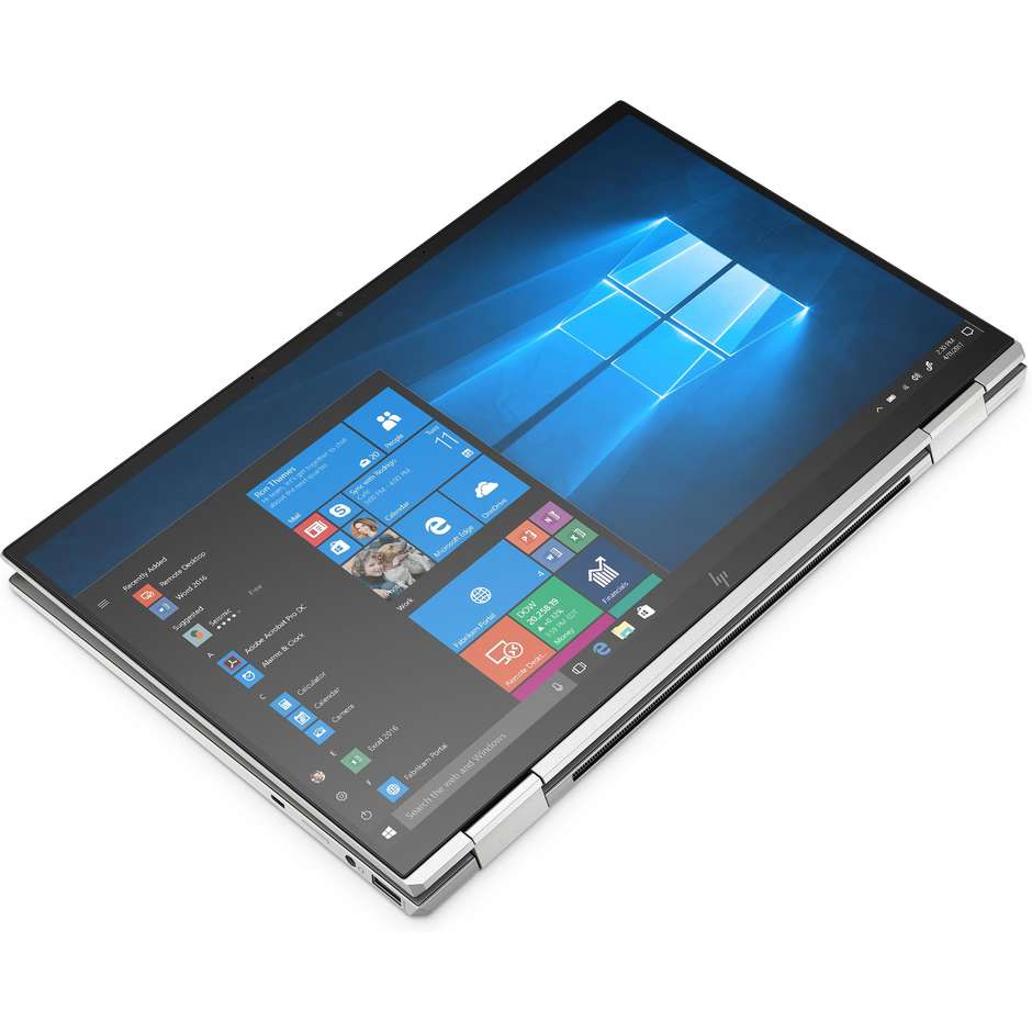 HP Elitebook x360 1040 G7 Notebook 2-in-1 14'' Full HD Core i5-10 Ram 8 Gb SSD 256 Gb Windows 10 Pro colore grigio
