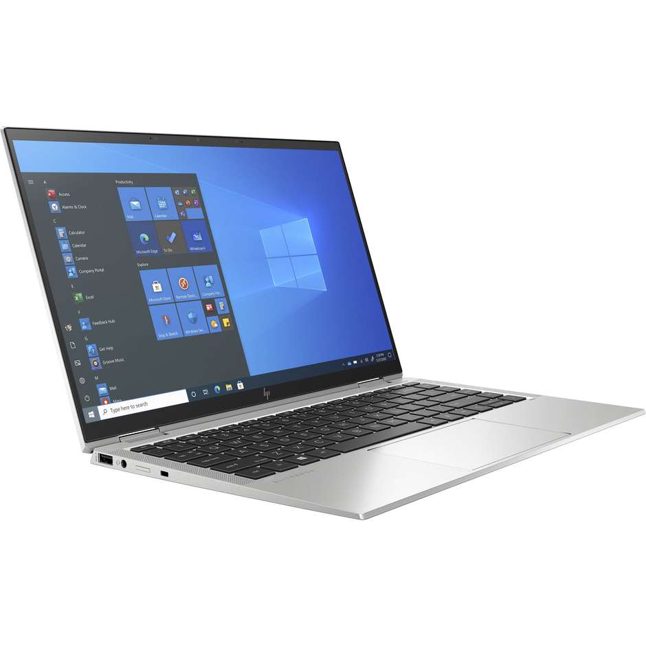 HP Elitebook x360 1040 G8 (4G LTE) Notebook 2-in-1 14'' Full HD Intel Core i7-11 Ram 16 Gb SSD 512 Gb Windows 10 Pro colore grigio