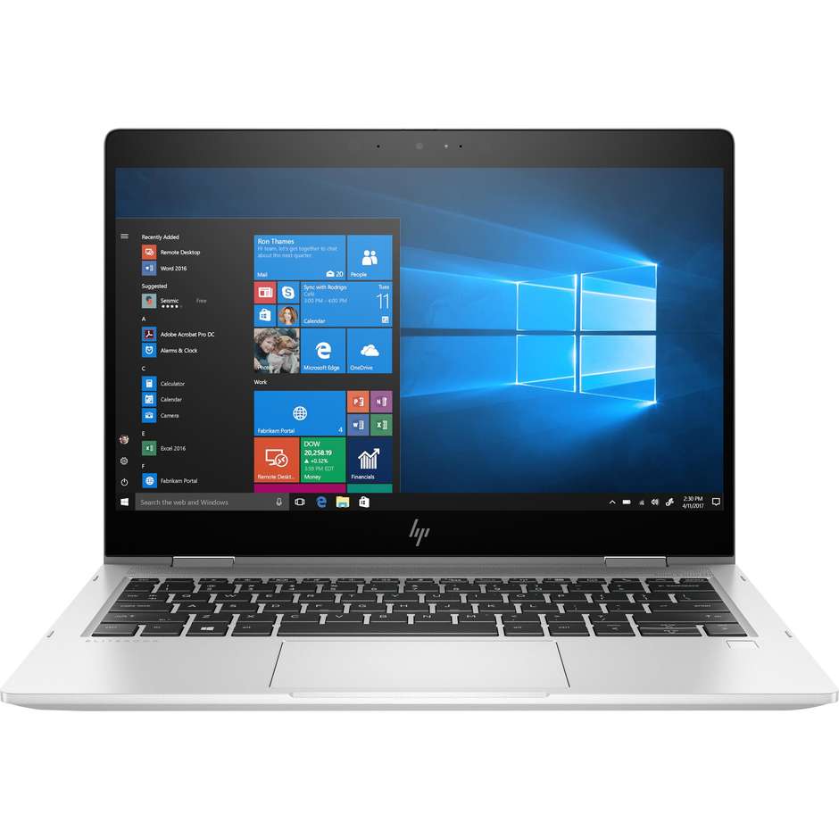 HP EliteBook x360 830 G6 Notebook 13.3" Intel Core i5 Ram 8 GB SSD 256 GB Windows 10 Pro