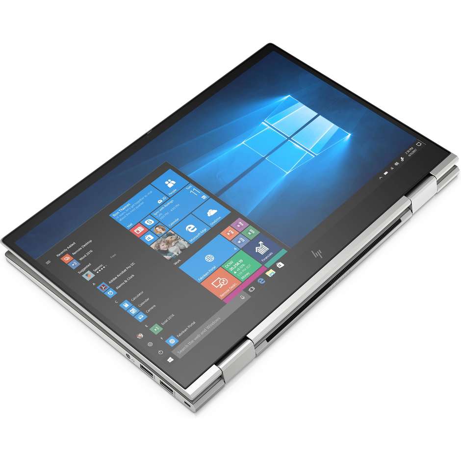 HP EliteBook x360 830 G7 Notebook 13,3'' FHD Core i5-10 Ram 8 Gb SSD 256 Gb Windows 10 Pro colore silver