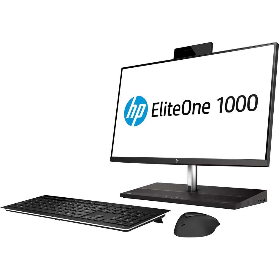 HP EliteOne 1000 G2 AIO Pc All In One Monitor 23,8" Intel Core i5 Ram 8 GB SSD 256 GB Windows 10 Pro