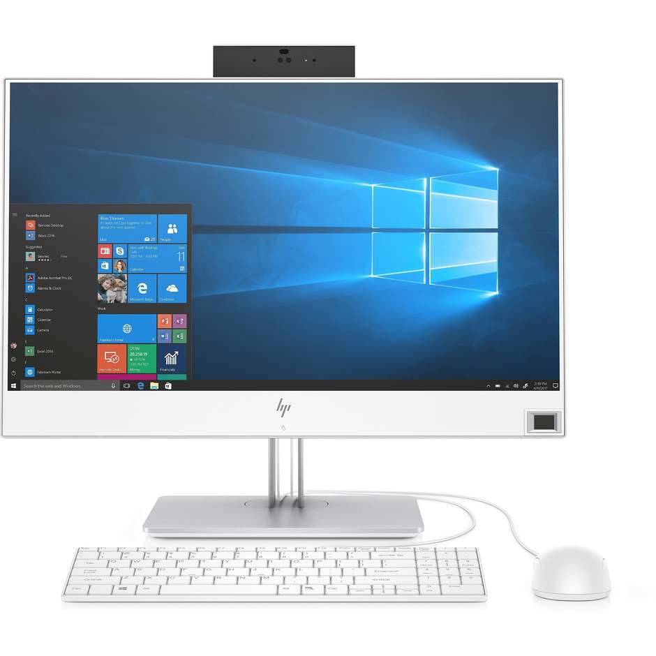 HP EliteOne 800 G4 Pc All In One Monitor 23,8" Intel Core i7 Ram 8 GB SSD 256 Windows 10 Pro