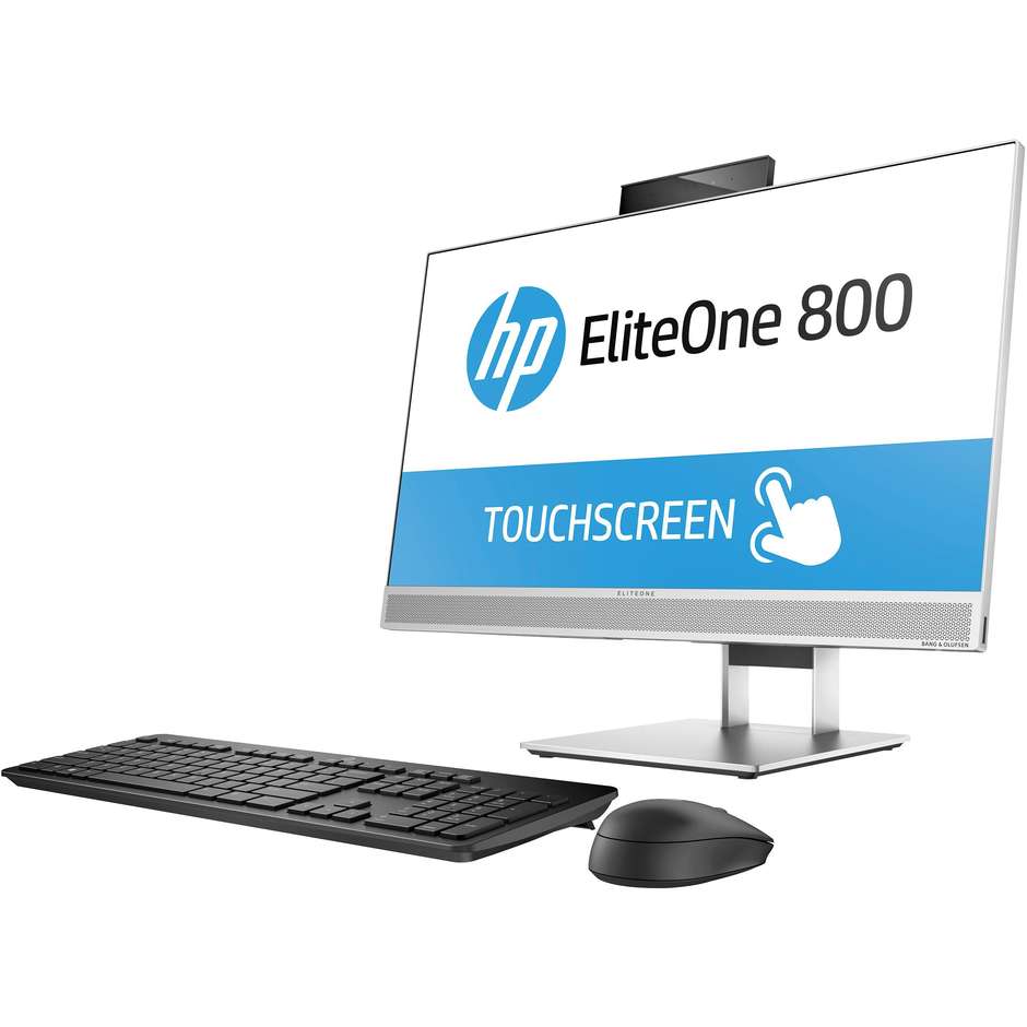 HP EliteOne 800 G4 Pc All In One Monitor 23,8" Touchscreen Intel Core i5 Ram 8 GB HDD 1 TB Windows 10 Pro