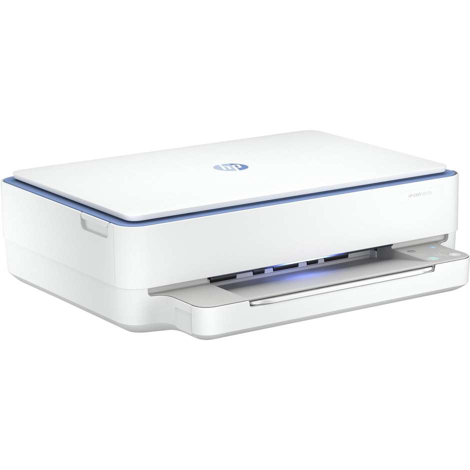 HP Envy 6010 (5SE20B) Stampante Multifunzione Inkjet 3-in-1 A4 Fronte/Retro Automatico Wi-Fi Dual Band Bluetooth Barra Luminosa Smart Bianco