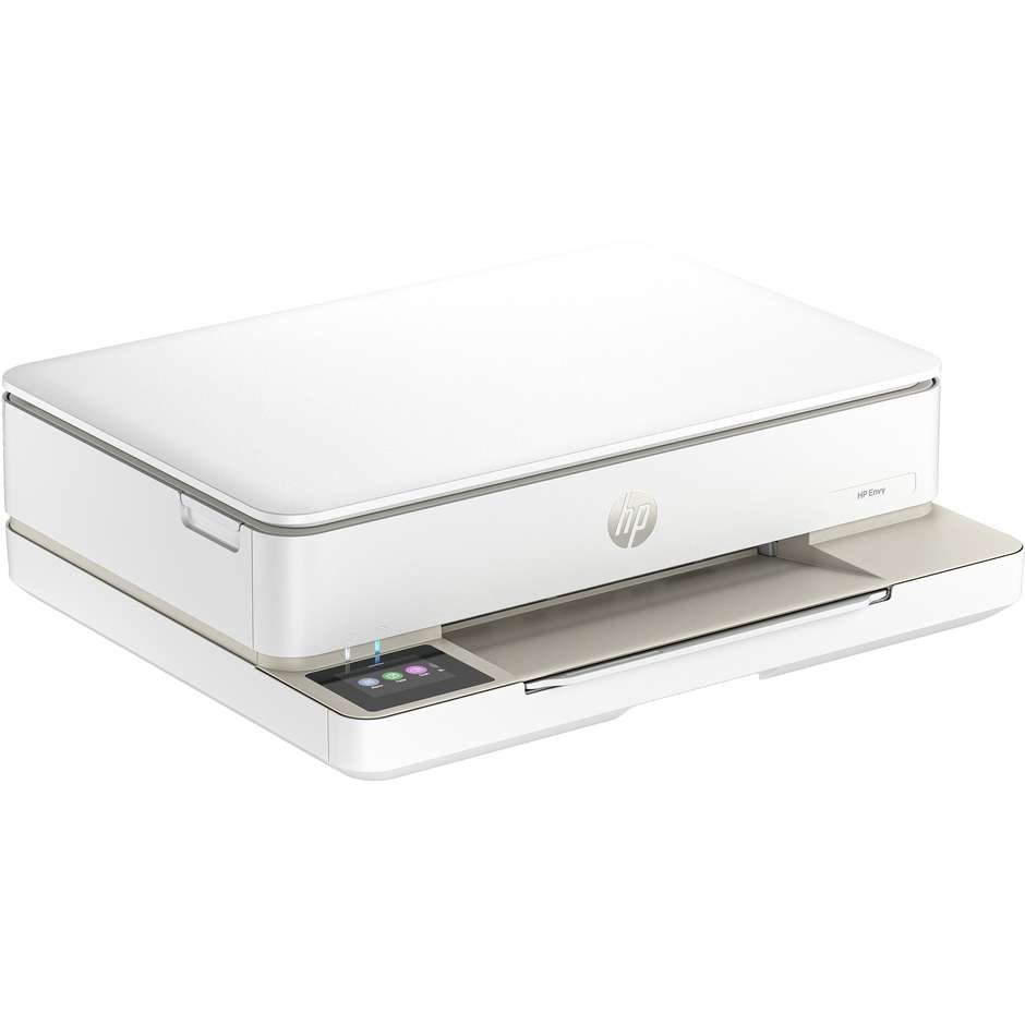 HP Envy 6120e (714L8B) Stampante Multifunzione Inkjet 3-in-1 A4 Fronte/Retro Automatico Wi-Fi Dual Band Auto-Healing HP+ Sabbia/Beige