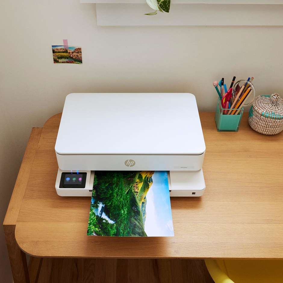 HP ENVY 6120e Multifunzione 3-in-1 Inkjet A4 Fronte/Retro Automatico Wi-Fi Beige