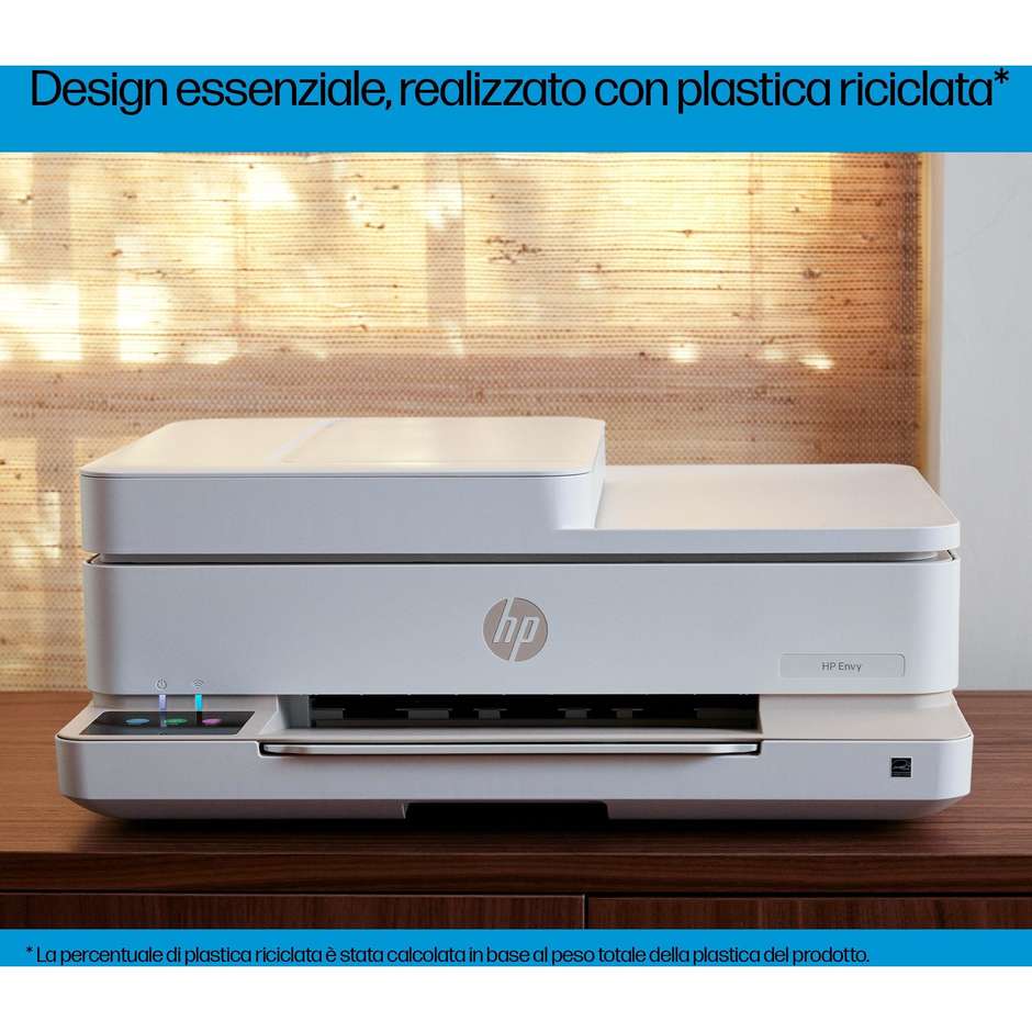 HP ENVY 6520e Multifunzione 3-in-1 Inkjet A4 Fronte/Retro Automatico Wi-Fi Bianco