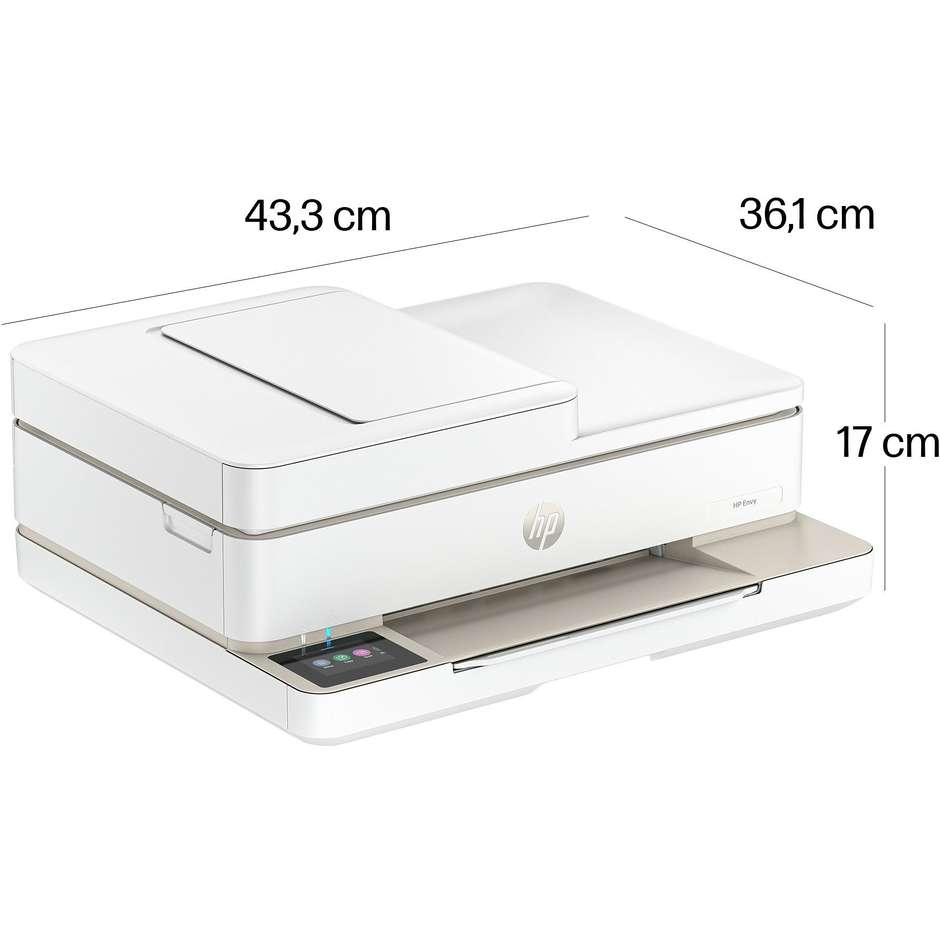HP Envy 6520e multifunzione A4 a colori, Wi-Fi, duplex e ADF 35 fogli